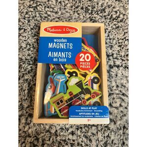 Melissa & Doug Wooden Car Magnets New in Box